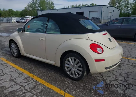 2009 Volkswagen New Beetle 2.5L z USA, uszkodzony, nr VIN 3VWRF31Y49M400081